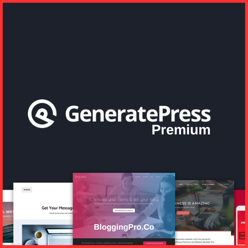 Generate Press Premium Wordpress Theme With License Key