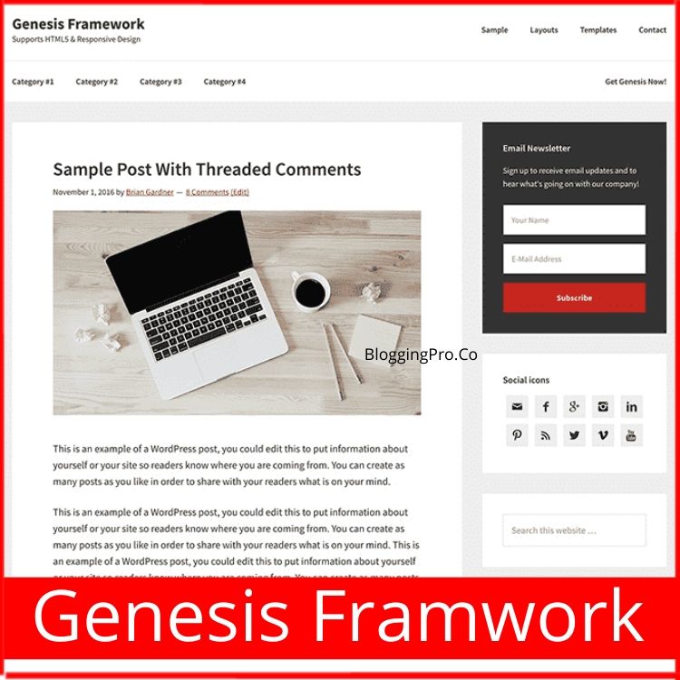 StudioPress Genesis Framework WordPress Theme