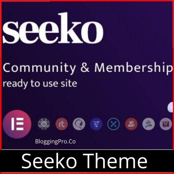 Seeko Community Site Builder WordPress Theme