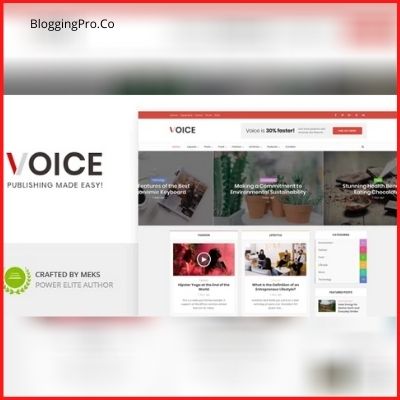 Voice - News Magazine WordPress Theme