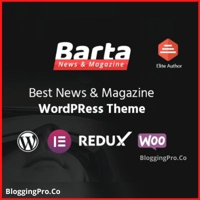 Barta - News & Magazine WordPress Theme