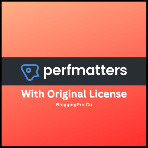 Perfmatters Plugin With License Key