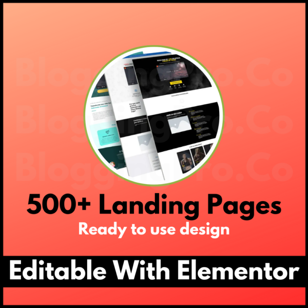 landing page bundle