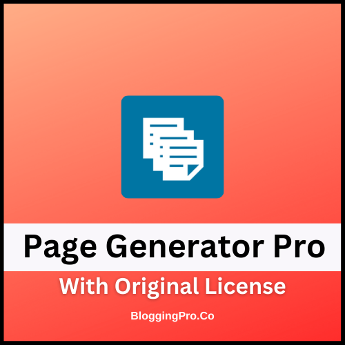 Page Generator Pro license key