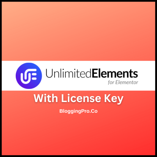 Unlimited Elements For Elementor With Key