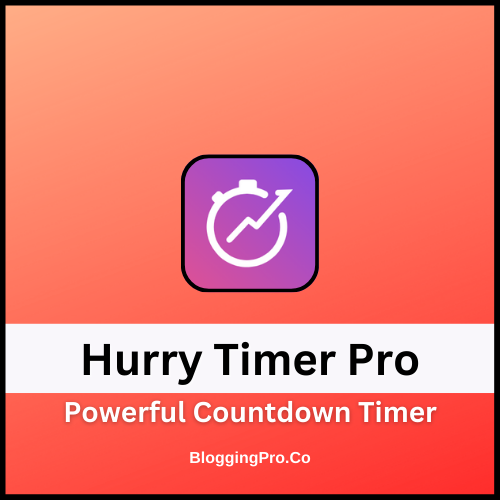 HurryTimer Pro - Countdown Timer Plugin